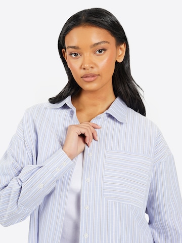 BRAVE SOUL Blouse in Blue