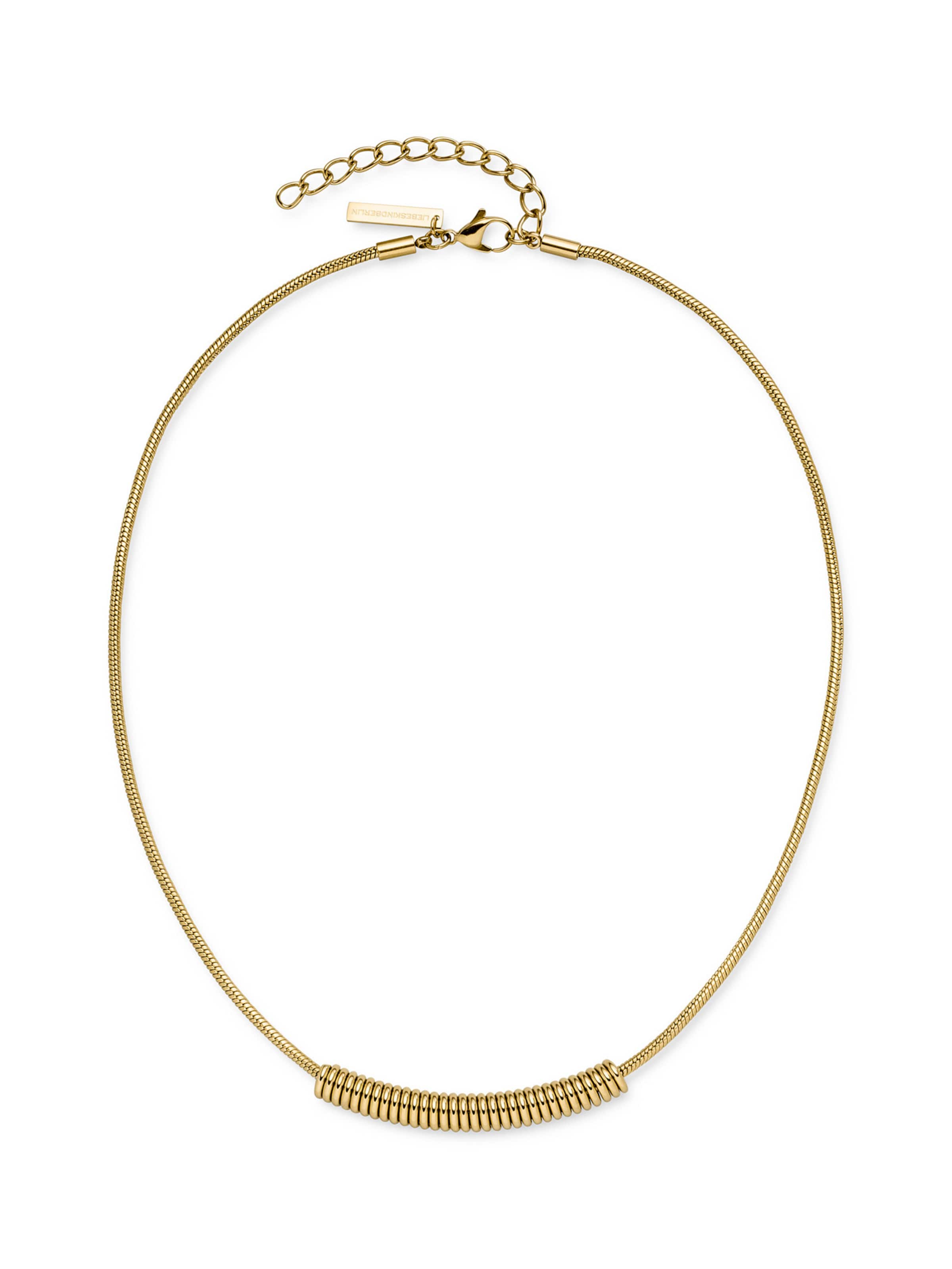 Liebeskind Berlin Ketting 'Twist' in Goud: voorkant