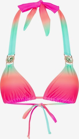 Moda Minx Bikinitop in Blauw: voorkant