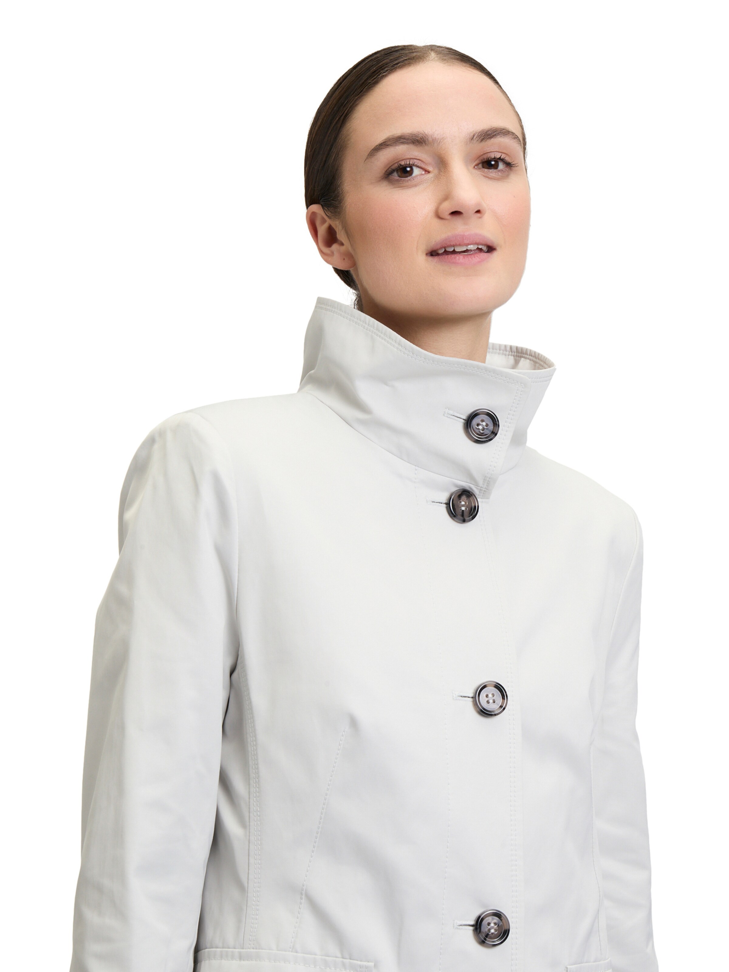 GIL BRET Between-seasons coat in White