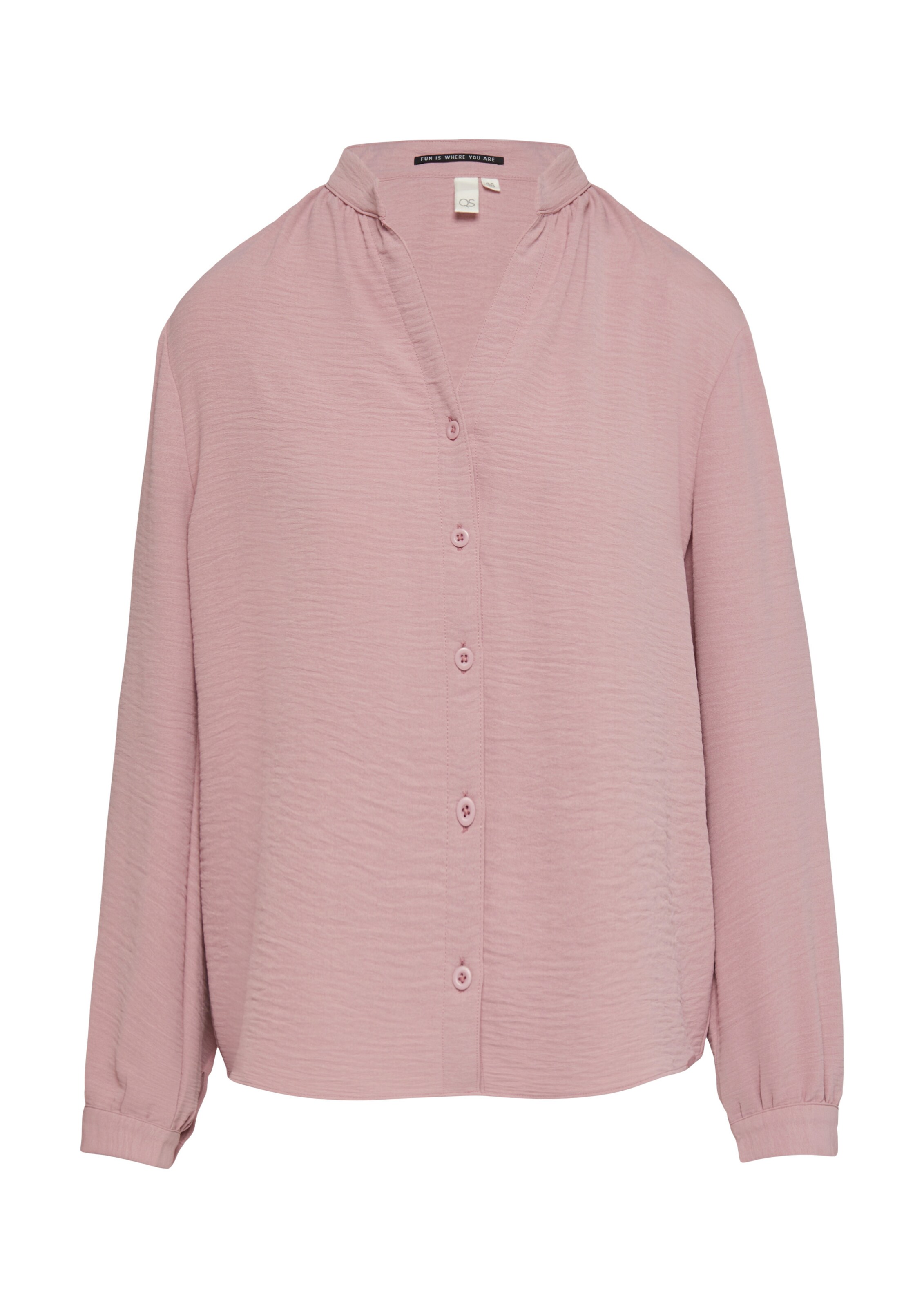 Chemisier QS en rose : devant