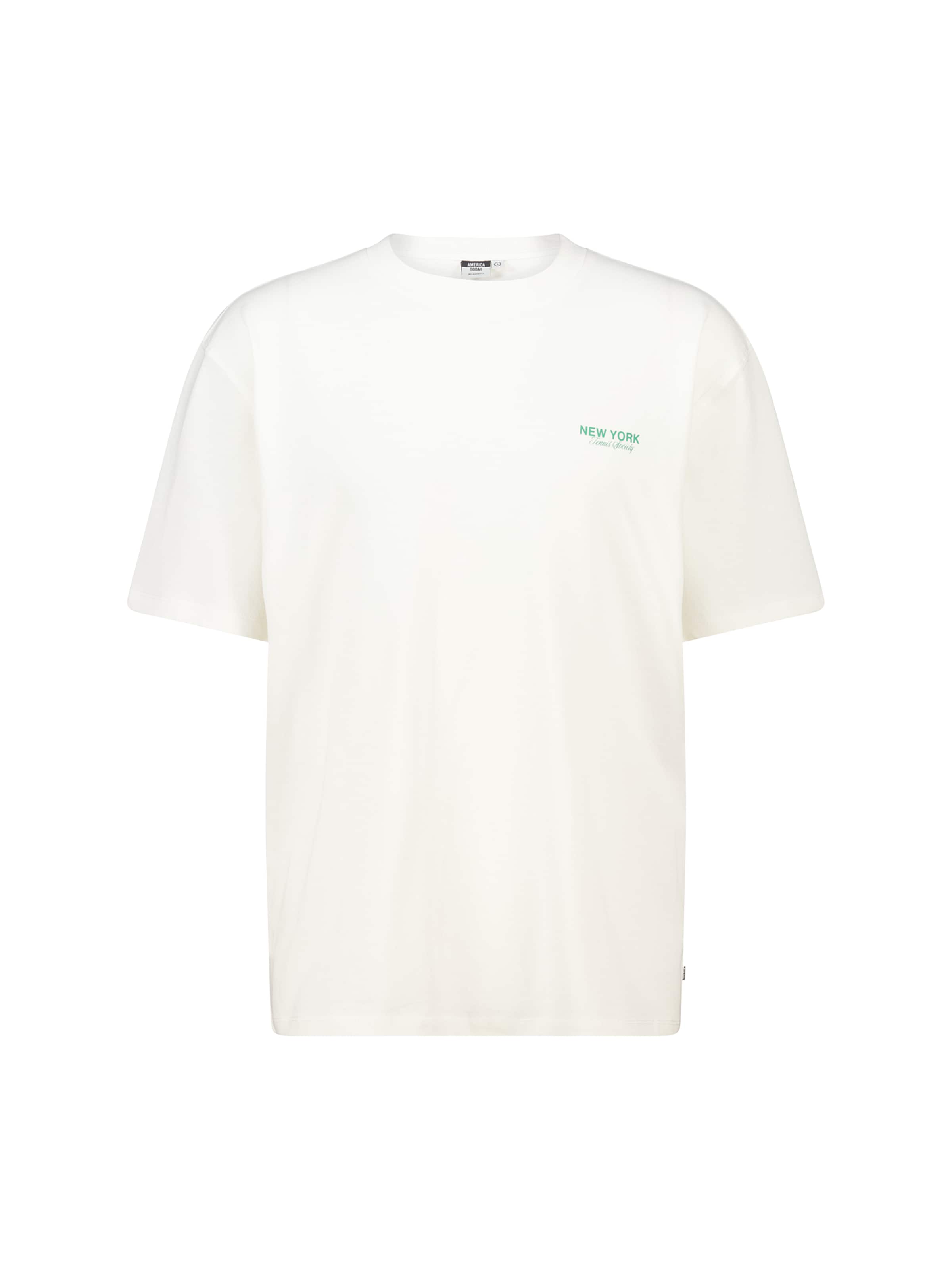 America Today Shirt in Wit: voorkant