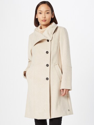 s.Oliver Between-seasons coat in Beige: front