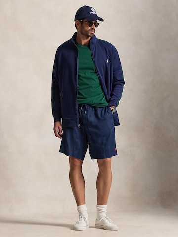 Polo Ralph Lauren Big & Tall Кофта на молнии в Синий