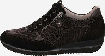 WALDLÄUFER Athletic Lace-Up Shoes in Black