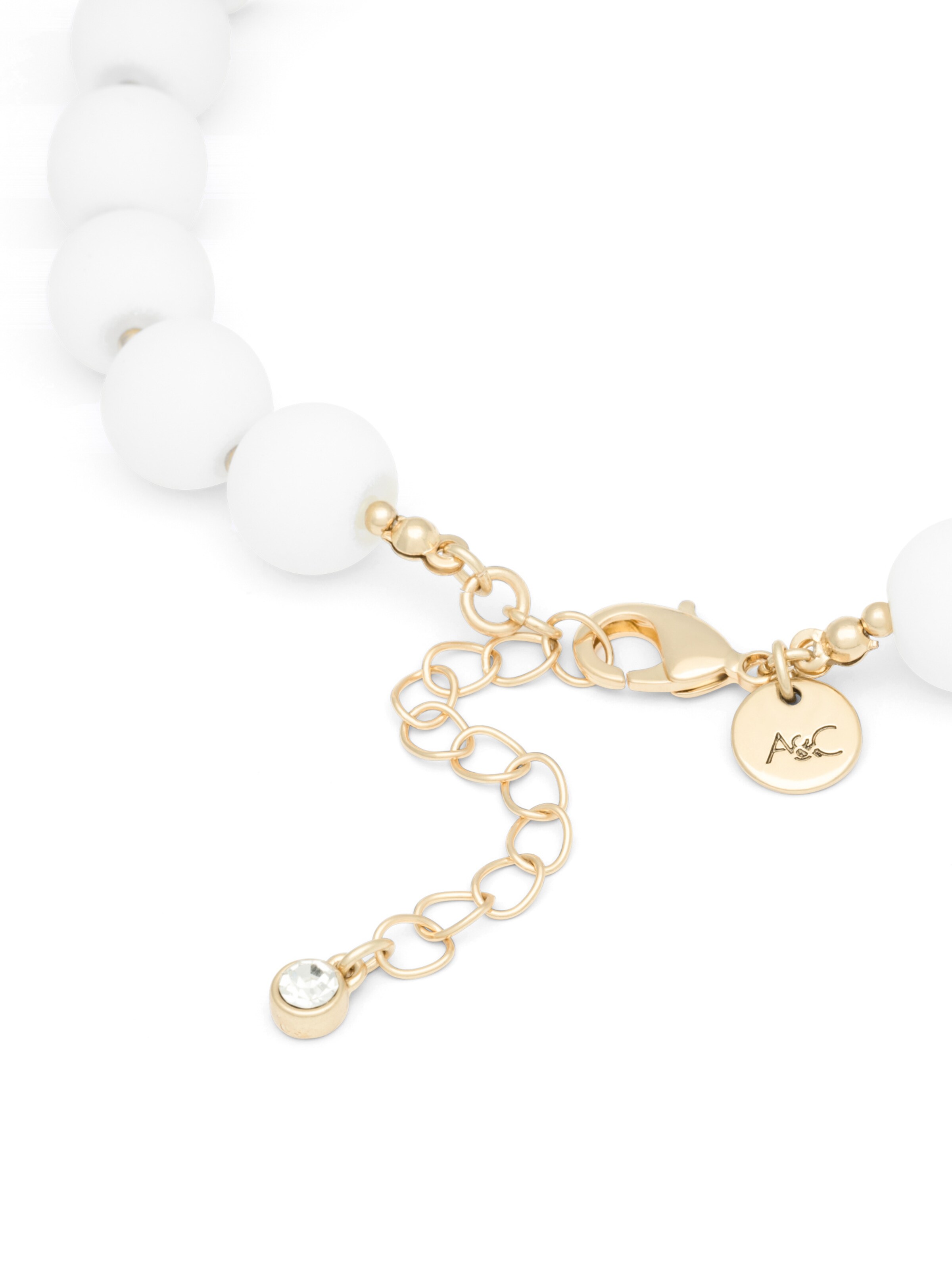 Chaîne 'White Dreams' A&C Oslo – Nordic Design Jewellery en or