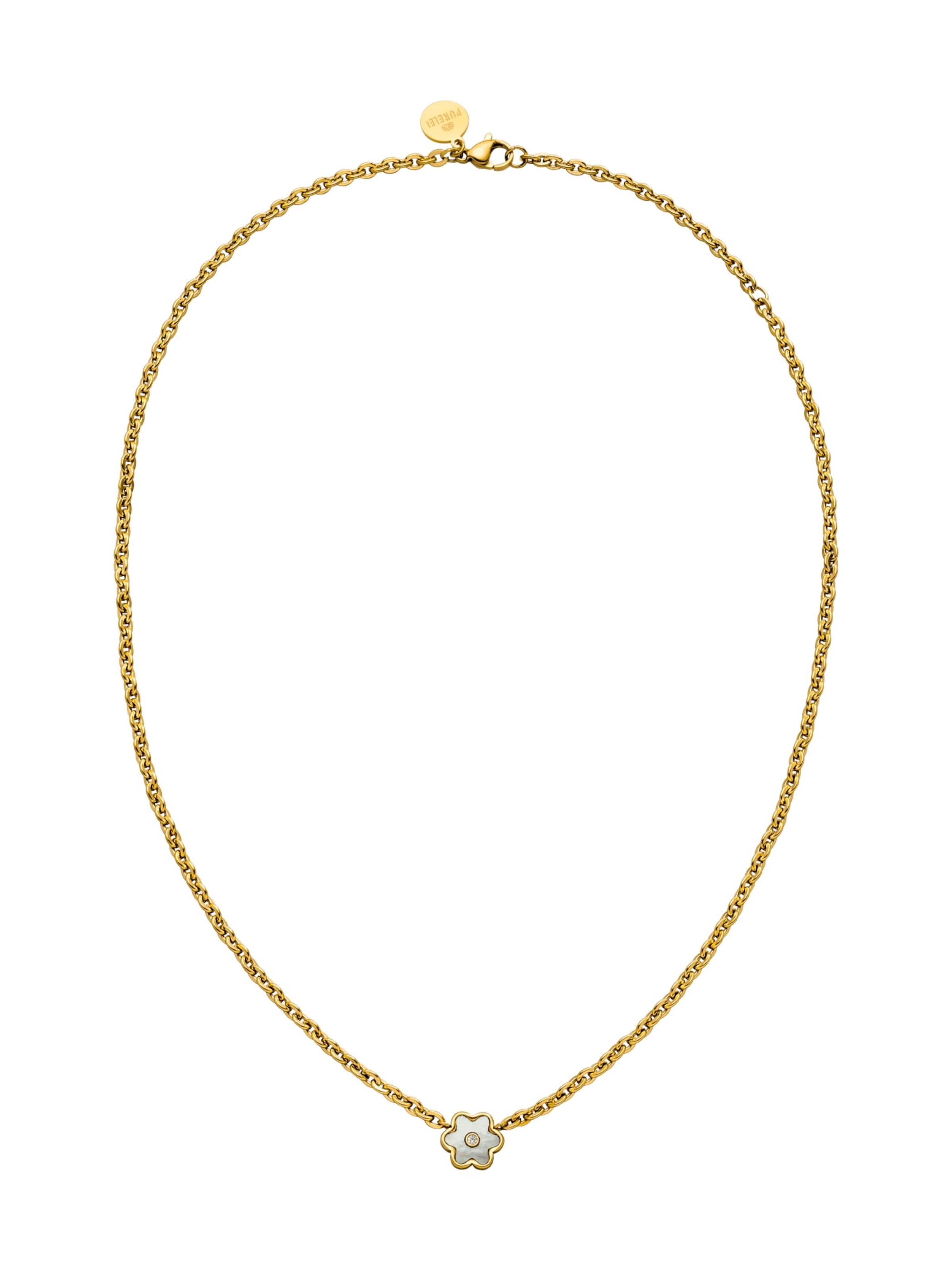 Chaîne 'Flourish' PURELEI en or : devant