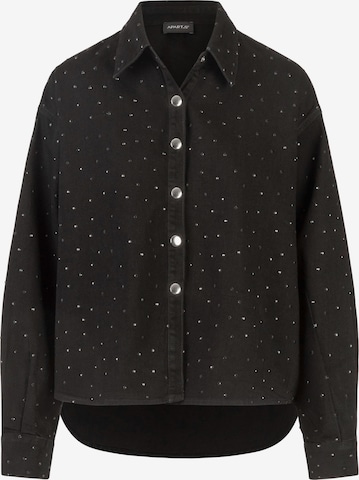 APART Bluse in Schwarz: Vorderseite