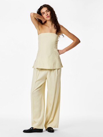 PIECES Top 'PCMajse' in Beige