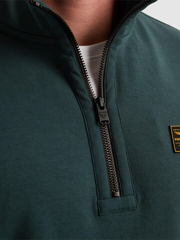 PME Legend Collegepaita 'Pullover with half-zip' värissä sininen