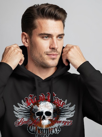 Neverless Sweatshirt 'Road Rage' in Black