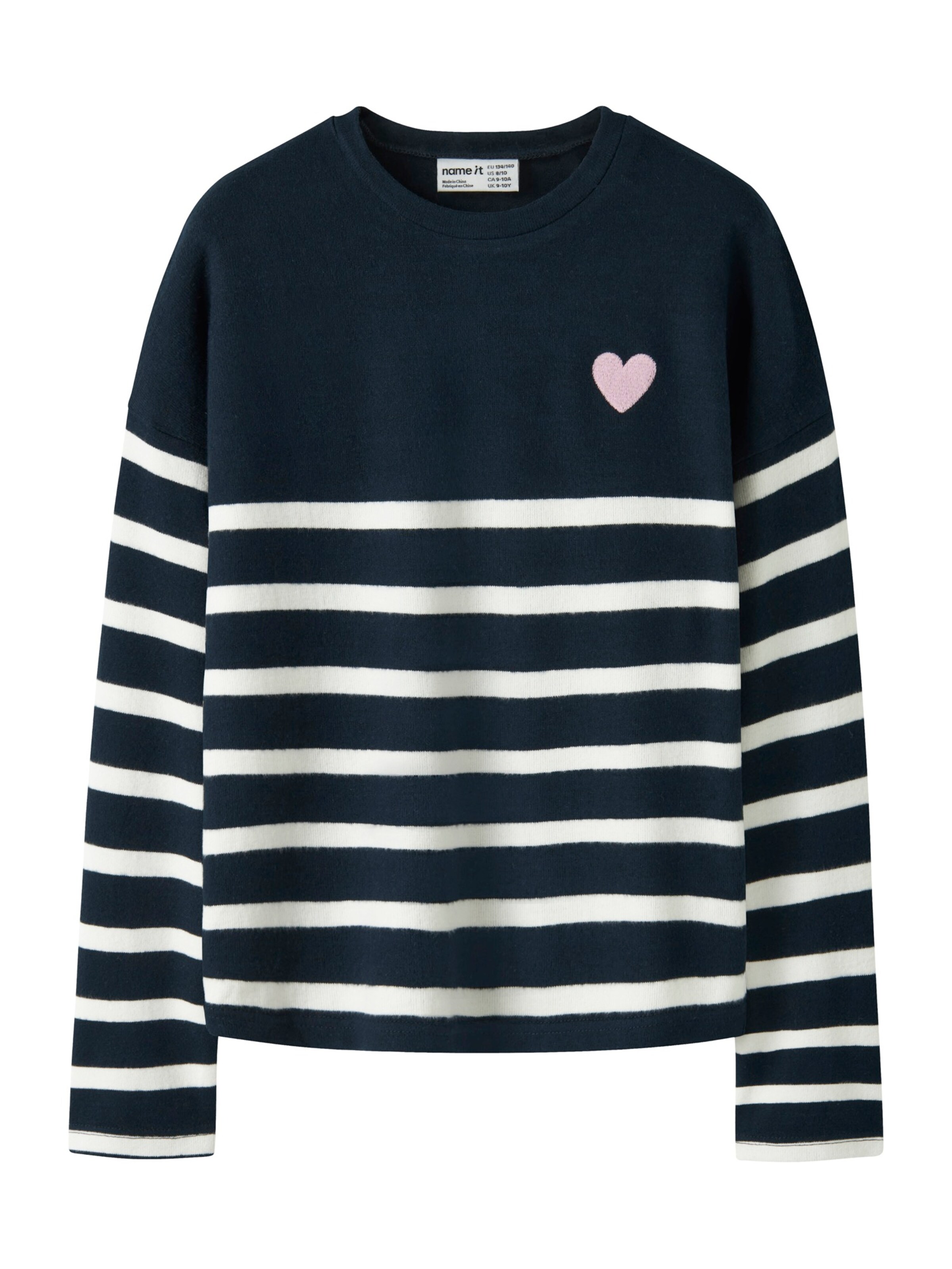 NAME IT Pullover 'NKFLINE' in Blau: Vorderseite