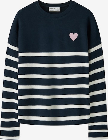 NAME IT Pullover 'NKFLINE' in Blau: Vorderseite