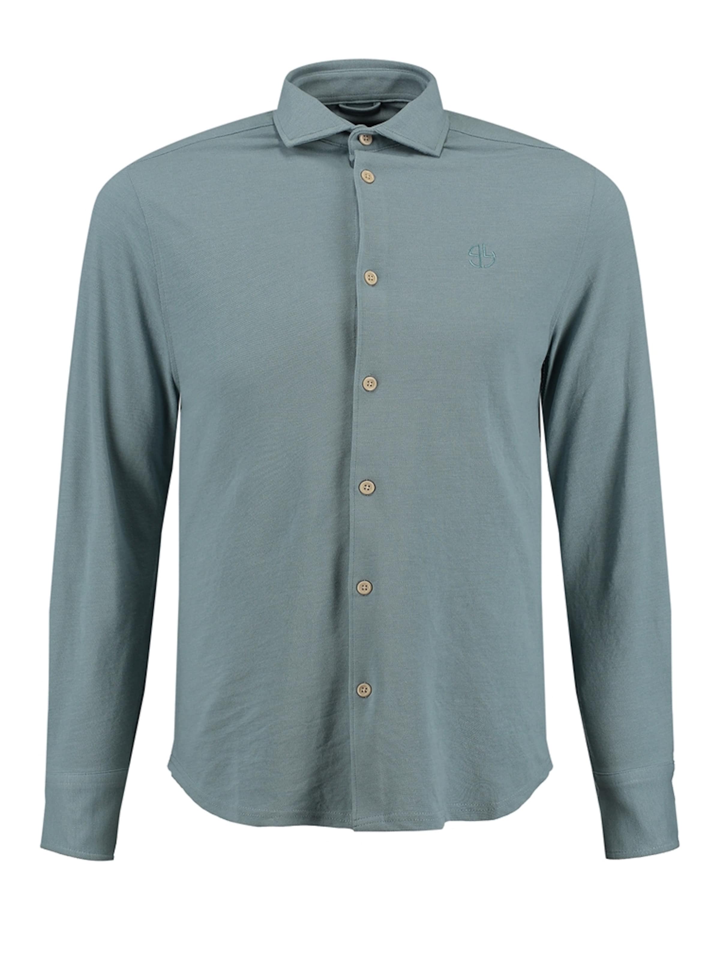 Key Largo Overhemd 'Denmark' in de kleur Blauw, Productweergave