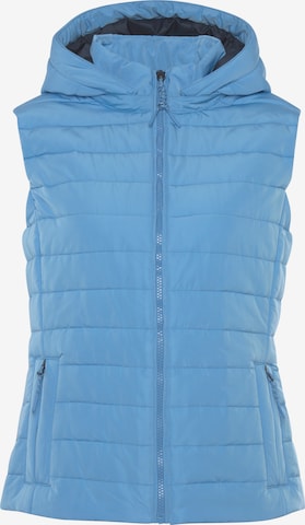 Elbsand Weste in Blau: Vorderseite