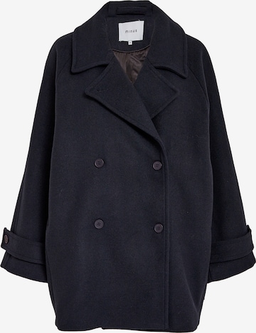 minus Mantel 'Colette' in Blau: Vorderseite