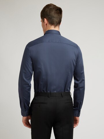 Ted Baker Slim fit Overhemd in Blauw