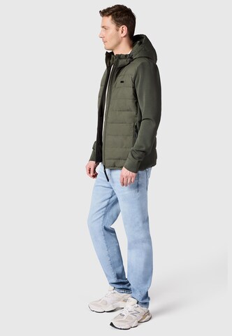 Ragwear Toiminnallinen takki 'Rendy Tech' värissä vihreä