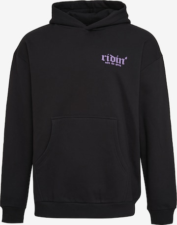 Multiply Apparel Sweater in Black: front