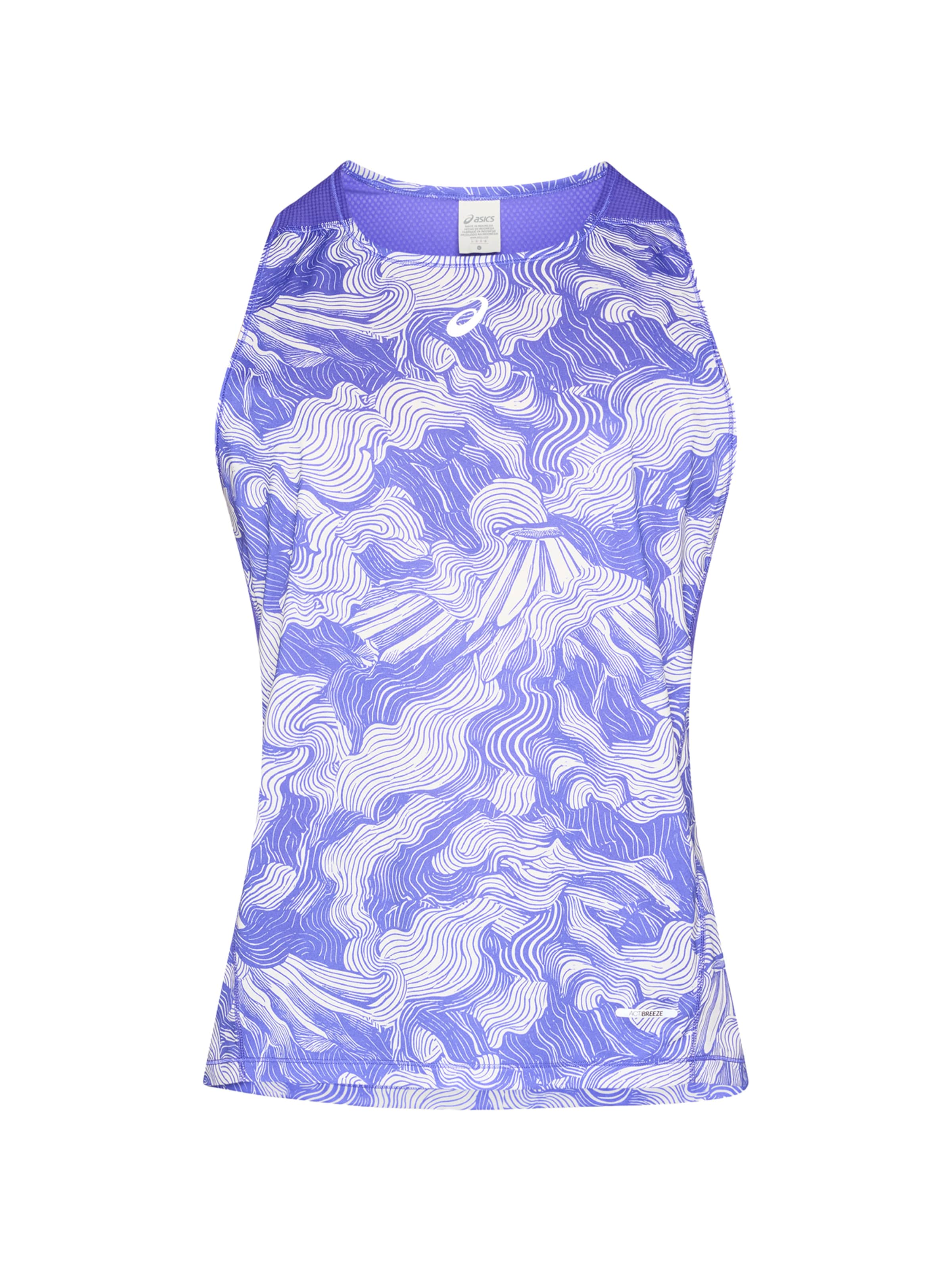 ASICS Toiminnallinen paita 'FUJITRAIL SINGLET' värissä sininen: etupuoli