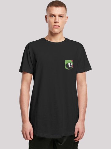 F4NT4STIC T-Shirt 'Looney Tunes Marvin The Martian' in Schwarz: Vorderseite