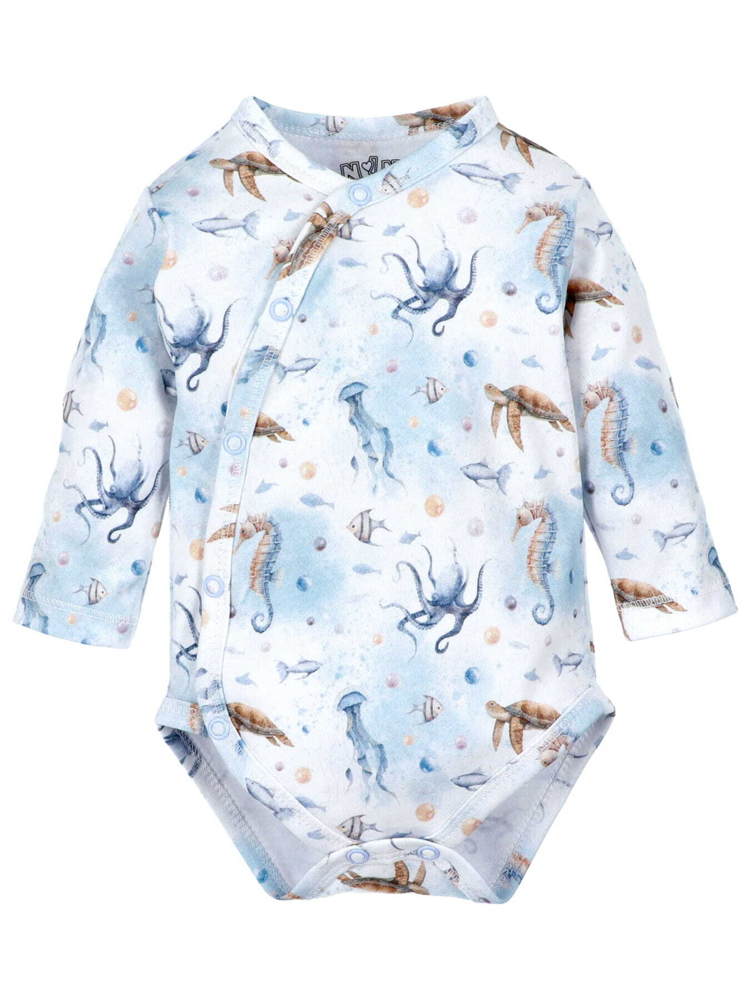 Set 'Meerestiere' NINI en bleu