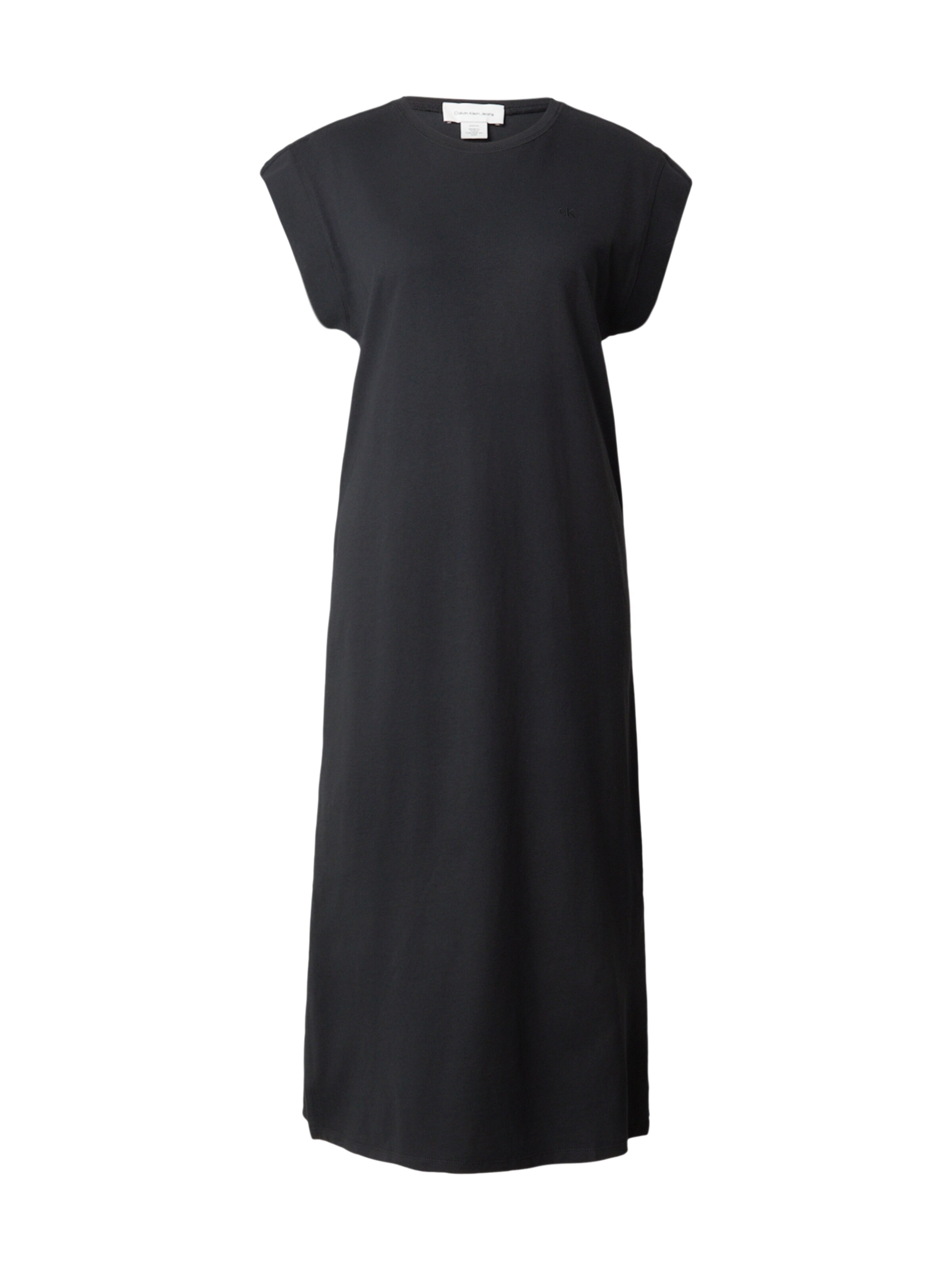 Robe d’été Calvin Klein Jeans en noir : devant