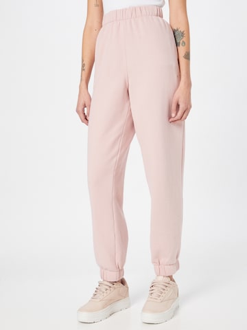 HOLLISTER - Tapered Pantalón 'Dad' en rosa: frente