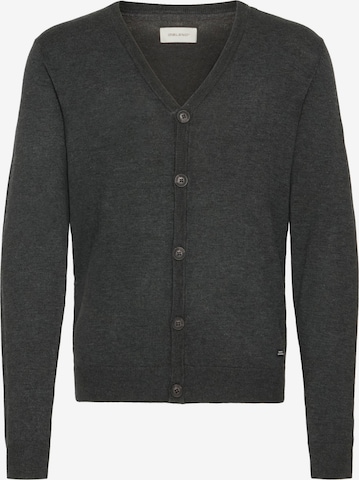 BLEND Strickjacke 'Webte' in Grau: Vorderseite