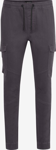 11 Project Tapered Cargohose 'Garik' in Grau: predná strana