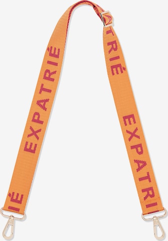 Accessoires pour sacs 'Jeanne' Expatrié en orange : devant