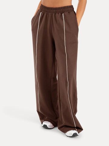 Smilodox Loose fit Trousers ' Veyt ' in Brown