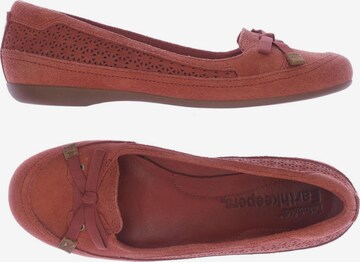 TIMBERLAND Flats & Loafers in 39 in Red: front