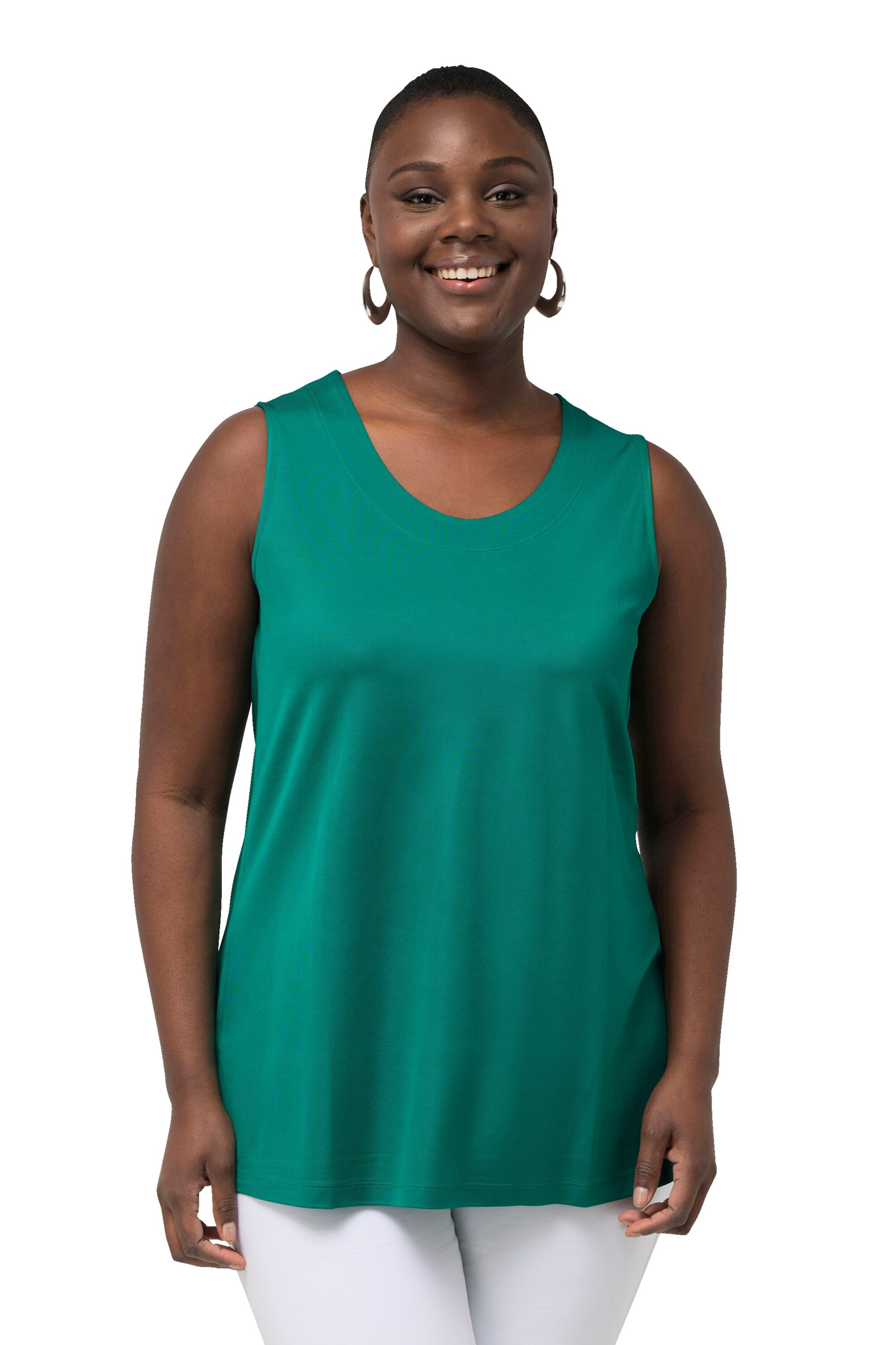 Ulla Popken Shirt in Green: front
