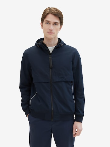 TOM TAILOR Between-Season Jacket in Blue: front