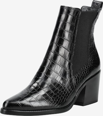 Chelsea Boots Paul Green en noir : devant