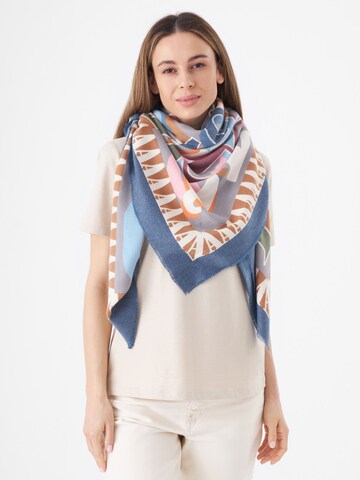 CODELLO Shawl in Grey: front