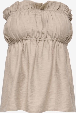 ONLY Overdel 'ONLLINO' i beige: forside