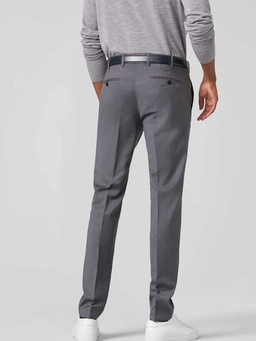 MEYER Slimfit Pantalon 'Bonn' in Grijs