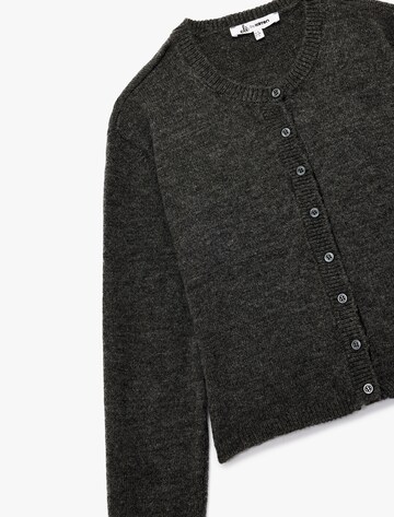 Koton Knit Cardigan in Grey