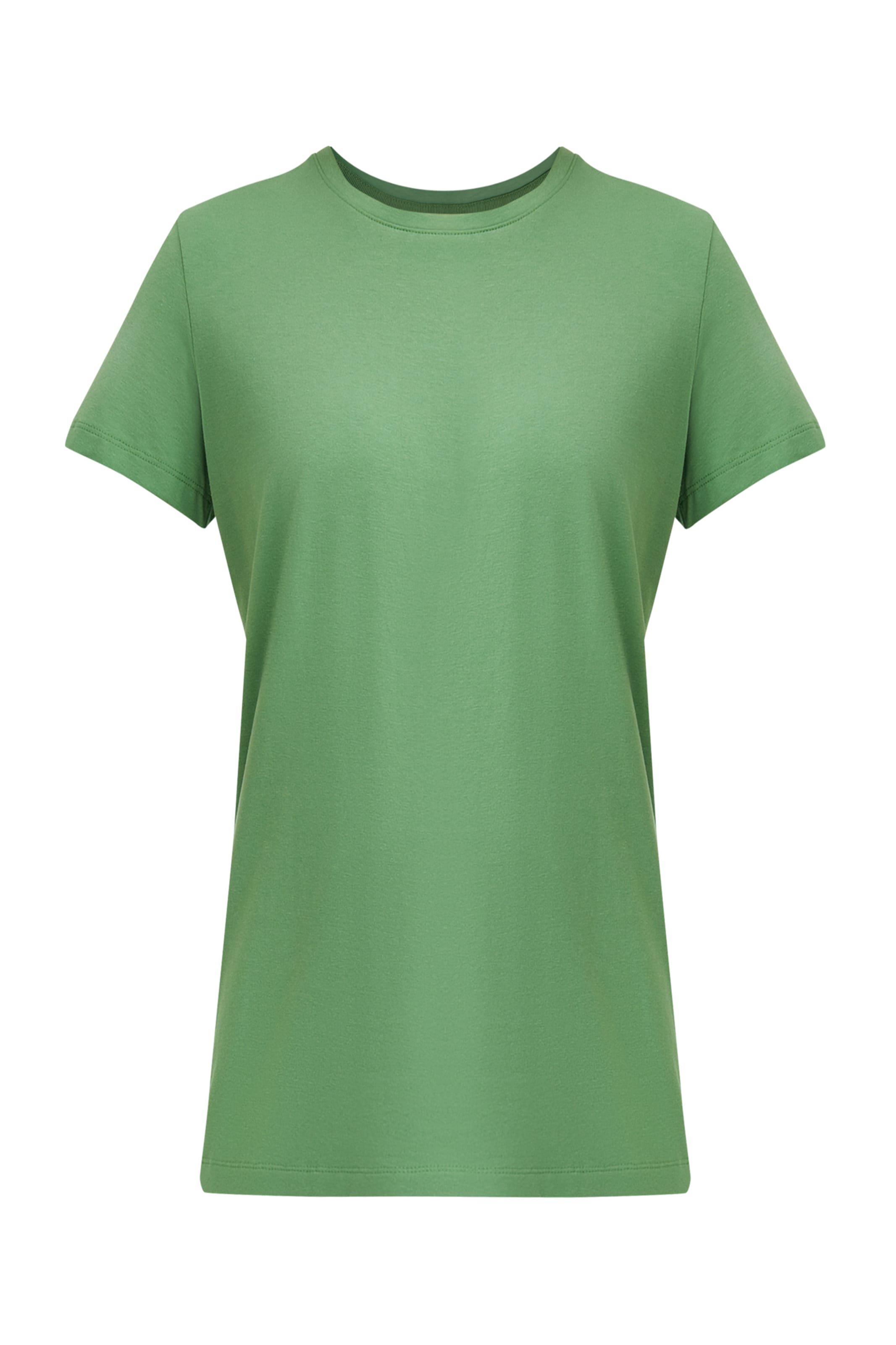 Finn Flare Shirt 'Basic' in Grün: Vorderseite