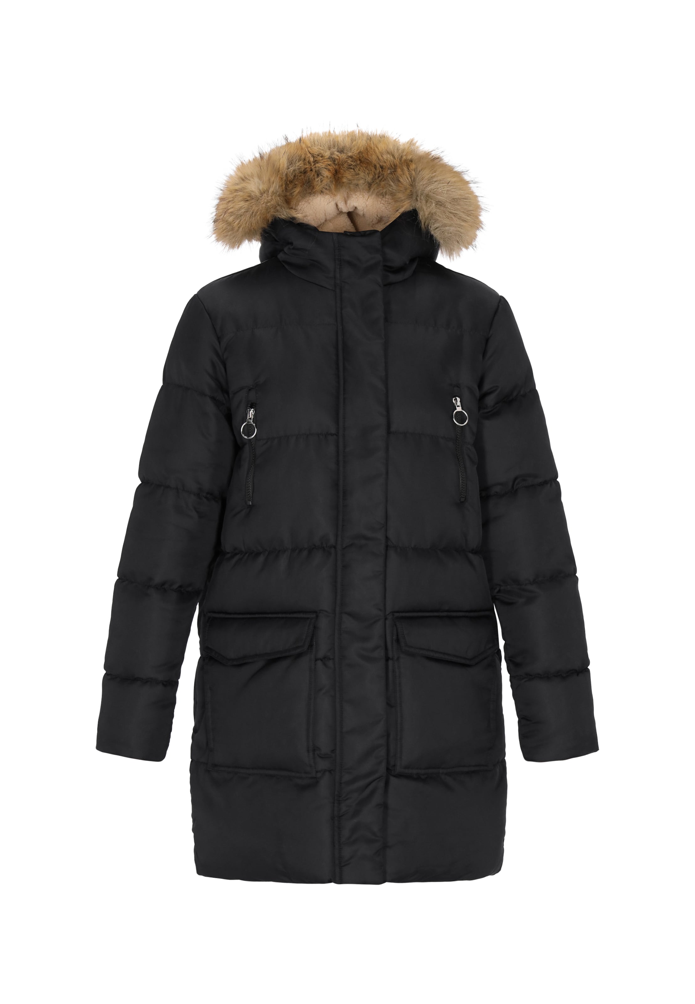 MYMO Зимняя куртка в Черный: спереди