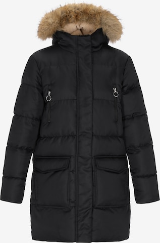 MYMO Winter Jacket in Black: front