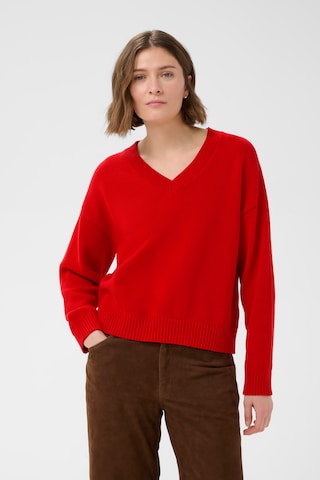 Part Two Trui in Rood: voorkant