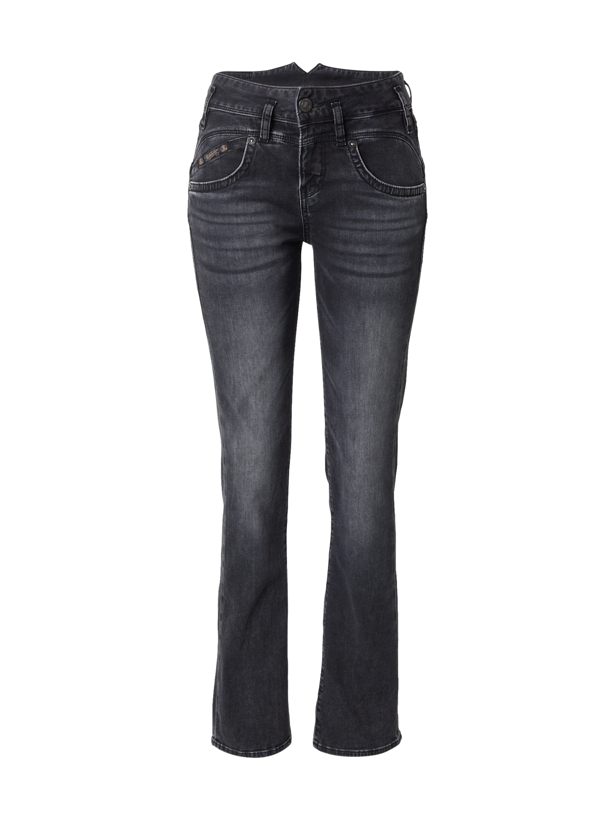 Jeans 'Pearl' Herrlicher pe negru denim, Vizualizare produs