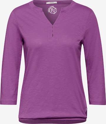 CECIL Shirt in Purple: front