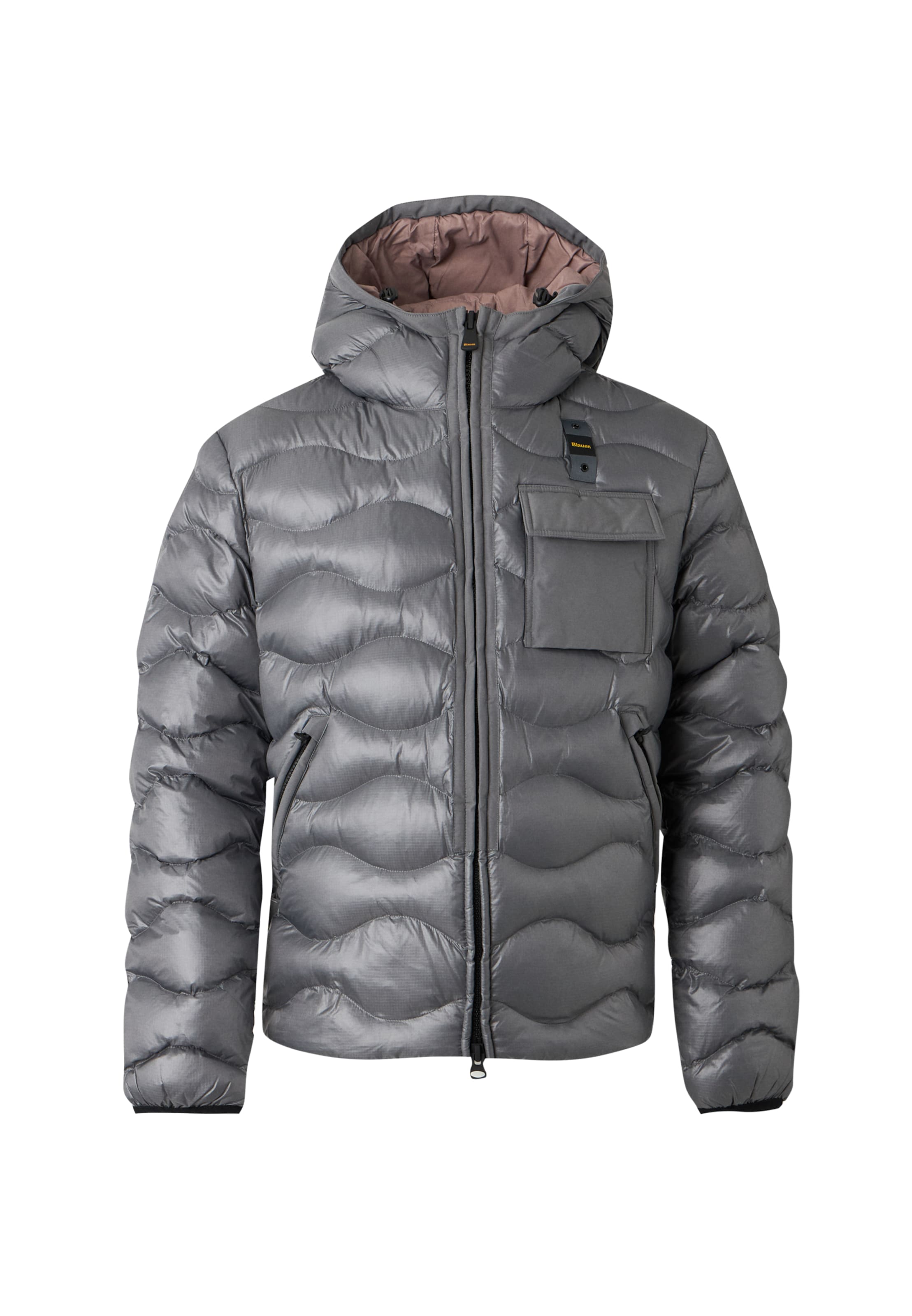 Blauer.USA Winter jacket in Grey: front