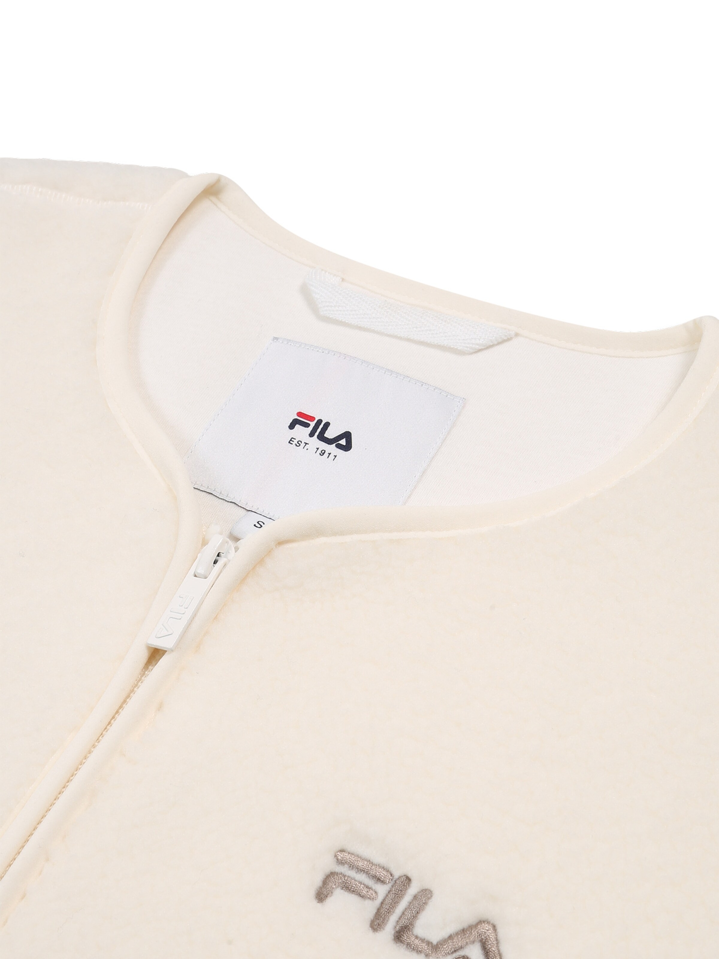 FILA Флисовая куртка 'Cassiano' в Белый