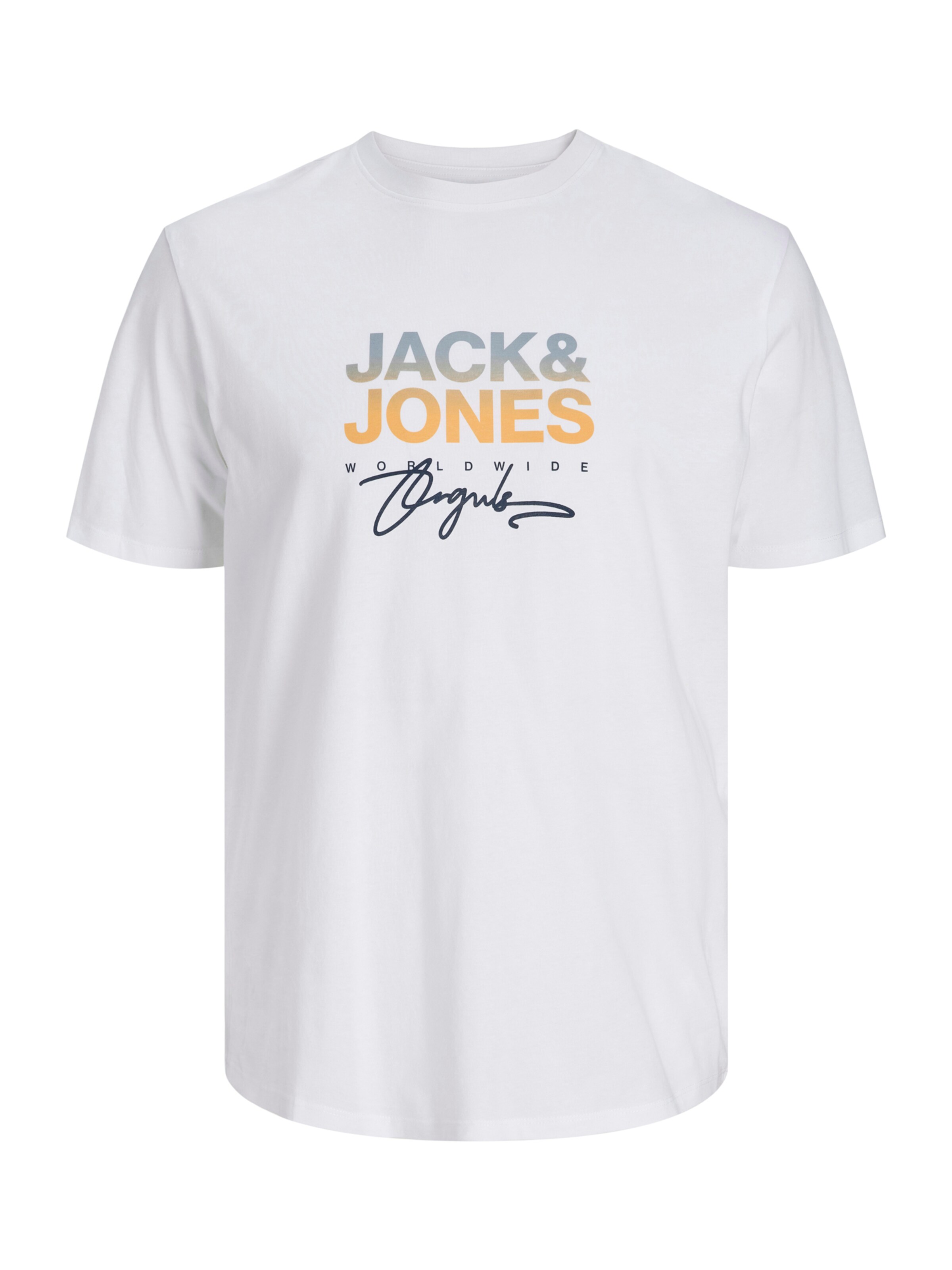 Jack & Jones Plus Shirt 'JORCanggu' in White: front