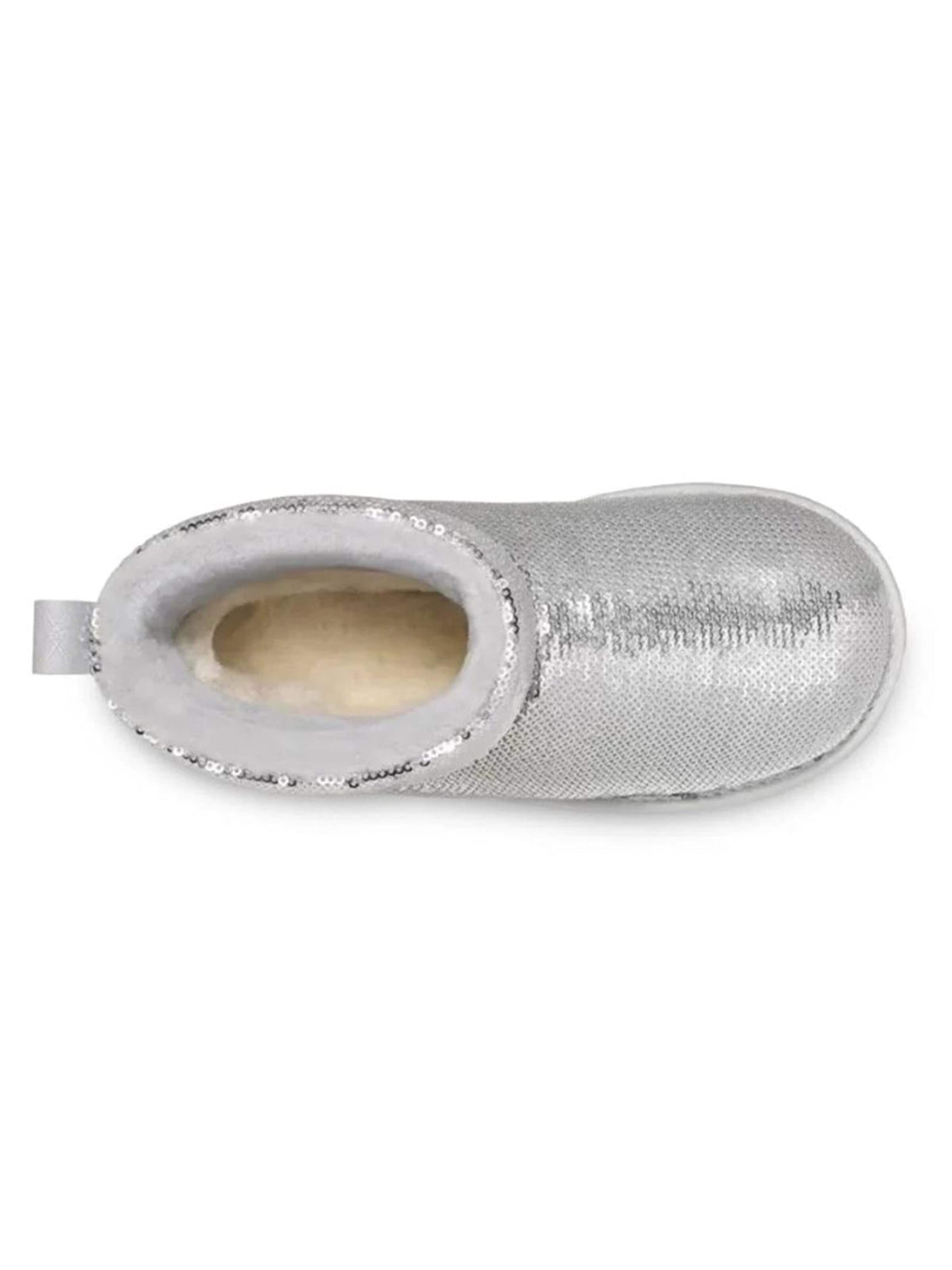 UGG Stiefel 'T CLASSIC MINI MIRROR BALL SILVER'‌‌‌‌‌ in Schwarz